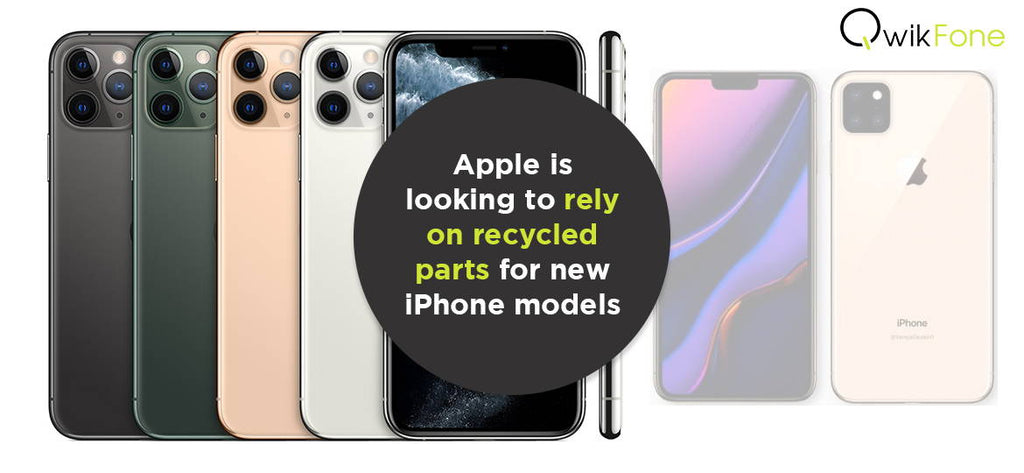 Apple is Looking to Rely on Recycled Parts for New iPhone Models